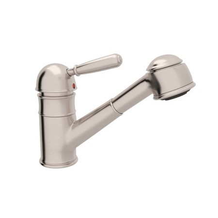 ROHL Single Hole Only Mount, 1 Hole Kitchen Faucet R77V3STN